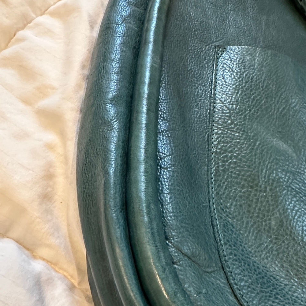 Latico Teal Leather Tote Bag - Picture 3 of 9